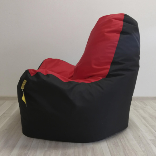 Кресло-премиум Стронг чёрно-красное